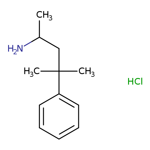 (1,3-dimethyl-3-phenylbutyl)amine hydrochloride