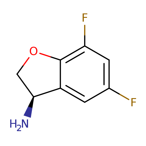 (3R)-5,7-DIFLUORO-2,3-DIHYDRO-1-BENZOFURAN-3-AMINE