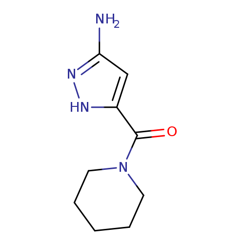 (3-Amino-1H-pyrazol-5-yl)(piperidin-1-yl)methanone