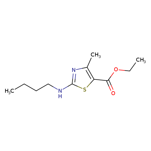 Ethyl 2-(butylamino)-4-methyl-1,3-thiazole-5-carboxylate