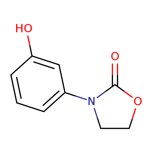 3-(3-Hydroxyphenyl)-1,3-oxazolidin-2-one