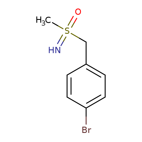 [(4-bromophenyl)methyl](imino)methyl-lambda6-sulfanone