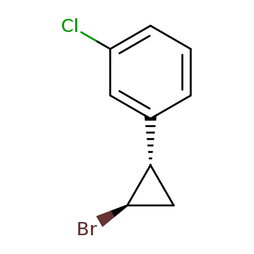 rac-1-[(1R,2S)-2-bromocyclopropyl]-3-chlorobenzene,trans