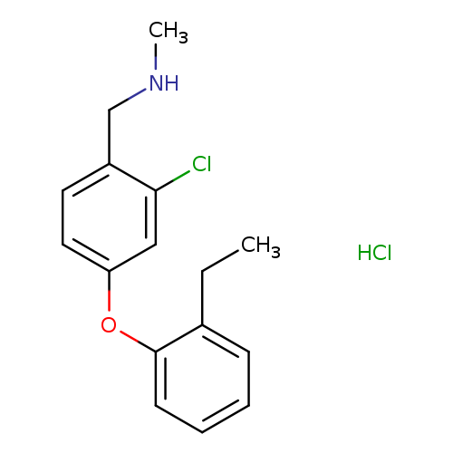{[2-chloro-4-(2-ethylphenoxy)phenyl]methyl}(methyl)amine hydrochloride