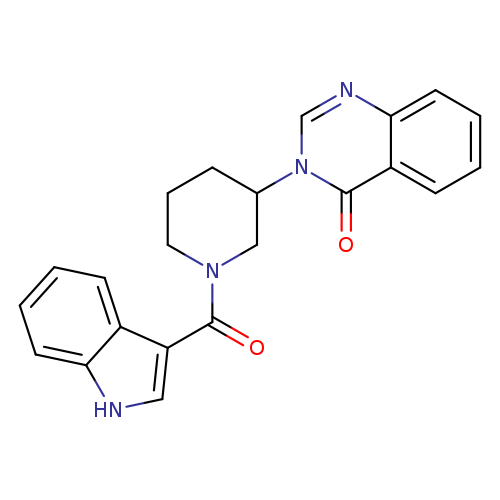 3-[1-(1H-indole-3-carbonyl)piperidin-3-yl]-3,4-dihydroquinazolin-4-one
