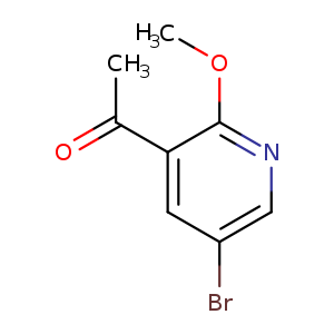 Ethanone, 1-​(5-​bromo-​2-​methoxy-​3-​pyridinyl)​-