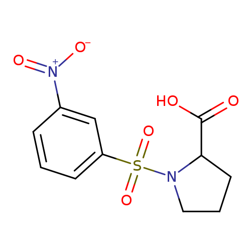1-[(3-Nitrophenyl)sulfonyl]proline