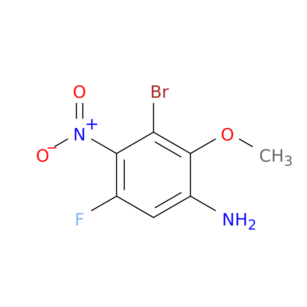 3-Bromo-5-fluoro-2-methoxy-4-nitroaniline