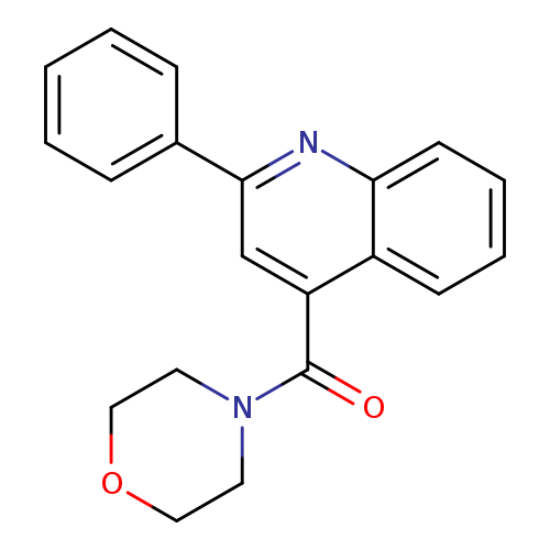 Morpholine, 4-[(2-phenyl-4-quinolinyl)carbonyl]-