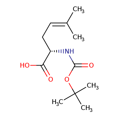 Boc-(S)-2-Amino-5-methylhex-4-enoic acid