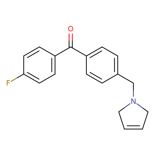 (4-((2,5-Dihydro-1H-pyrrol-1-yl)methyl)phenyl)(4-fluorophenyl)methanone
