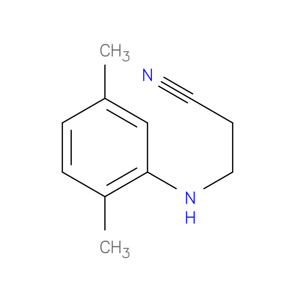 3-((2,5-Dimethylphenyl)amino)propanenitrile