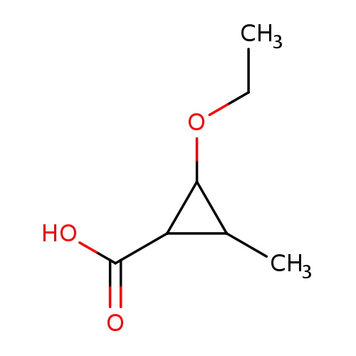 2-ethoxy-3-methylcyclopropane-1-carboxylic acid, Mixture of diastereomers