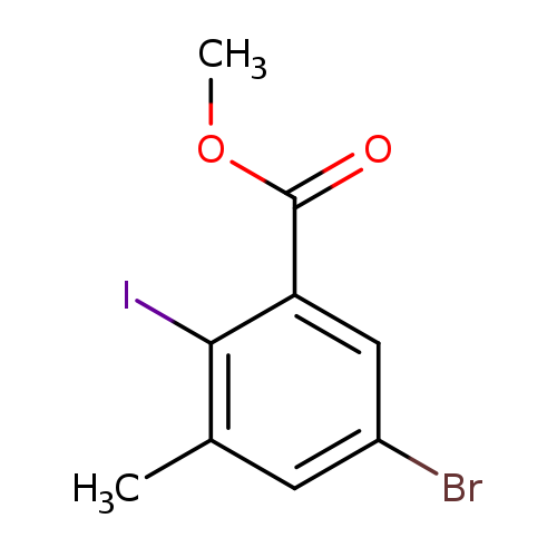 Methyl 5-Bromo-2-iodo-3-methyl benzoate