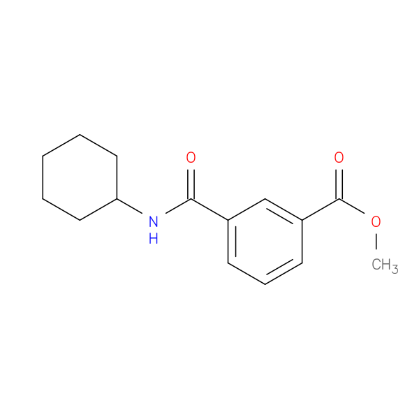 Methyl 3-(cyclohexylcarbamoyl)benzoate