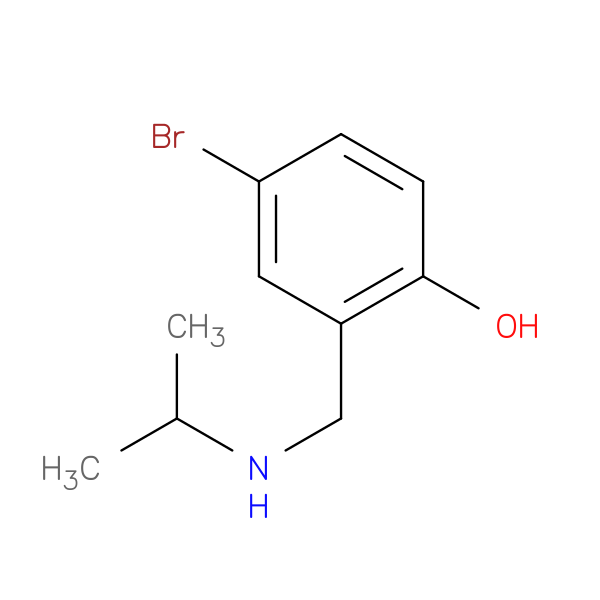4-bromo-2-{[(propan-2-yl)amino]methyl}phenol
