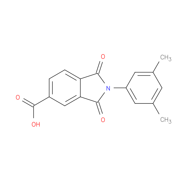 2-(3,5-Dimethylphenyl)-1,3-dioxoisoindoline-5-carboxylic acid