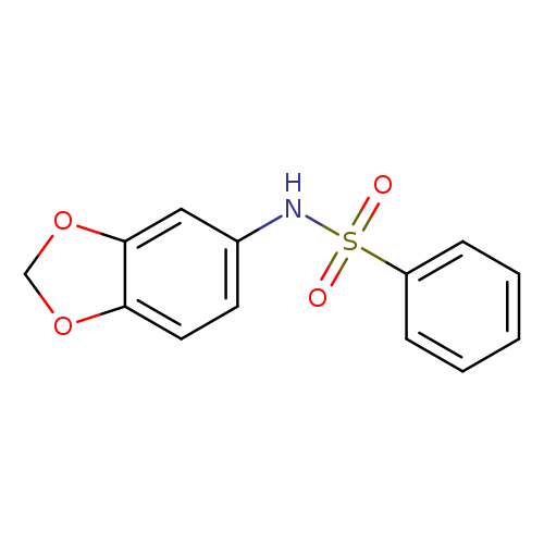 N-(Benzo[d][1,3]dioxol-5-yl)benzenesulfonamide