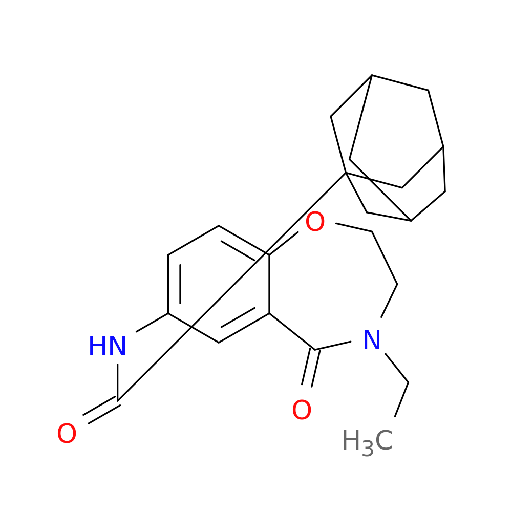 N-(4-ethyl-5-oxo-2,3,4,5-tetrahydro-1,4-benzoxazepin-7-yl)adamantane-1-carboxamide
