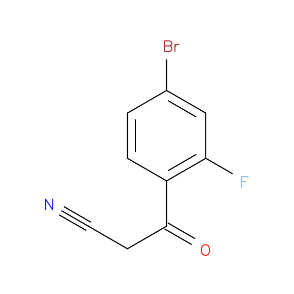 3-(4-Bromo-2-fluorophenyl)-3-oxopropanenitrile