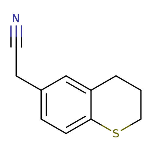2-(3,4-dihydro-2H-1-benzothiopyran-6-yl)acetonitrile