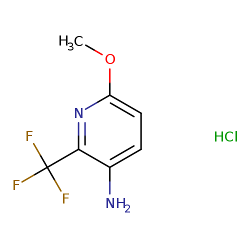 6-methoxy-2-(trifluoromethyl)pyridin-3-amine hydrochloride