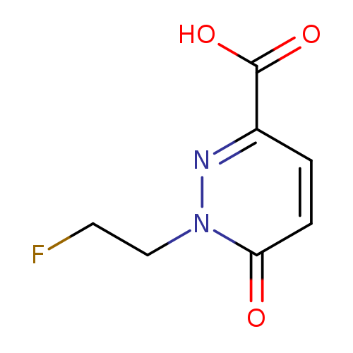 1-(2-fluoroethyl)-6-oxo-1,6-dihydropyridazine-3-carboxylic acid