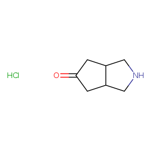 Cyclopenta[c]pyrrol-5(1H)-one, hexahydro-, hydrochloride (1:1)