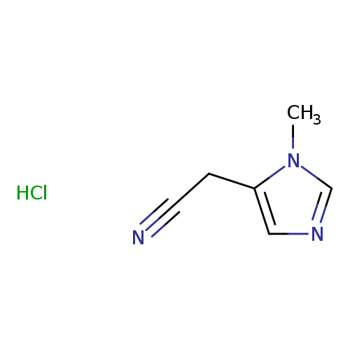 (1-Methyl-1H-imidazol-5-yl)acetonitrile hydrochloride