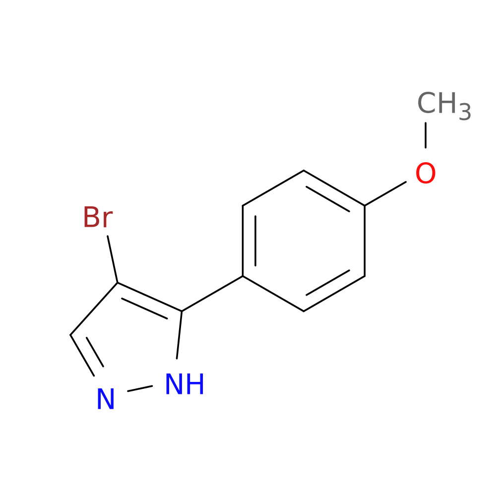 4-Bromo-5-(4-methoxyphenyl)pyrazole