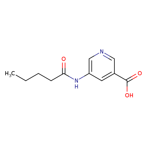 5-pentanamidopyridine-3-carboxylicacid