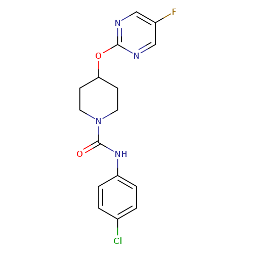 N-(4-chlorophenyl)-4-[(5-fluoropyrimidin-2-yl)oxy]piperidine-1-carboxamide