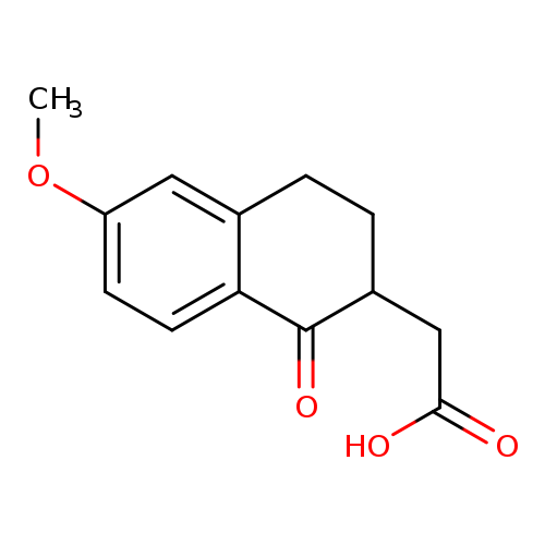 6-METHOXY-1-OXO-1,2,3,4-TETRAHYDRONAPHTHALEN-2-YL)ACETIC ACID