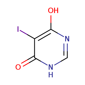 6-Hydroxy-5-iodopyrimidin-4(3H)-one