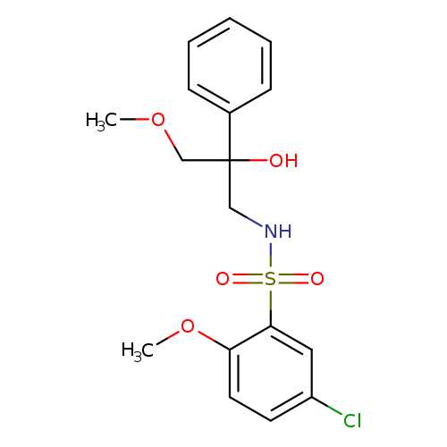 5-chloro-N-(2-hydroxy-3-methoxy-2-phenylpropyl)-2-methoxybenzene-1-sulfonamide