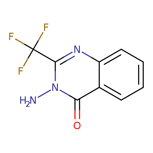3-amino-2-(trifluoromethyl)-3,4-dihydroquinazolin-4-one