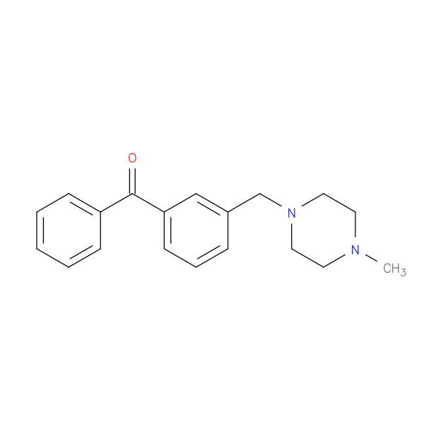 3-(4-METHYLPIPERAZINOMETHYL)BENZOPHENONE