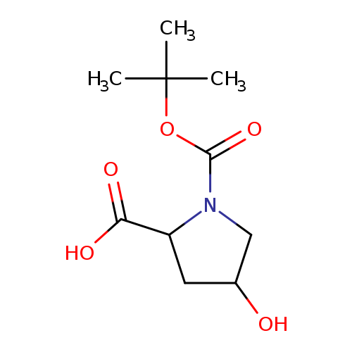 1-[(tert-butoxy)carbonyl]-4-hydroxypyrrolidine-2-carboxylic acid