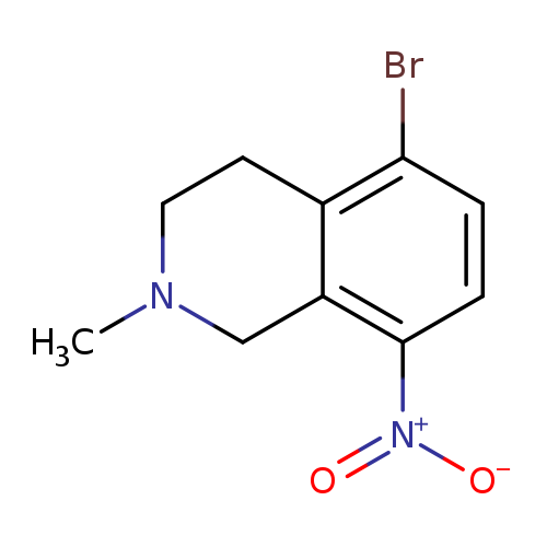 5-Bromo-2-methyl-8-nitro-1,2,3,4-tetrahydroisoquinoline