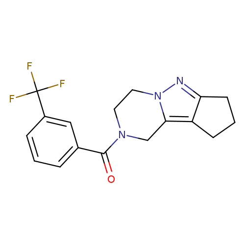 11-[3-(trifluoromethyl)benzoyl]-7,8,11-triazatricyclo[6.4.0.0^{2,6}]dodeca-1,6-diene