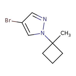 4-bromo-1-(1-methylcyclobutyl)pyrazole