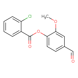 4-Formyl-2-methoxyphenyl 2-chlorobenzoate