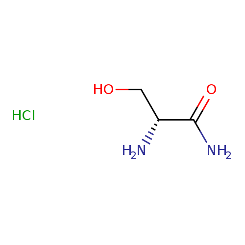 Propanamide, 2-amino-3-hydroxy-, hydrochloride (1:1), (2R)-