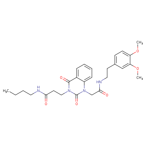 N-butyl-3-[1-({[2-(3,4-dimethoxyphenyl)ethyl]carbamoyl}methyl)-2,4-dioxo-1,2,3,4-tetrahydroquinazolin-3-yl]propanamide