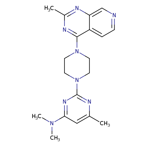 N,N,6-trimethyl-2-(4-{2-methylpyrido[3,4-d]pyrimidin-4-yl}piperazin-1-yl)pyrimidin-4-amine