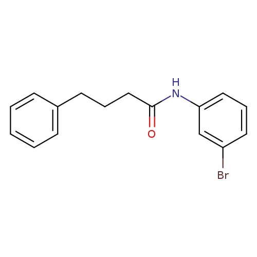 N-(3-bromophenyl)-4-phenylbutanamide