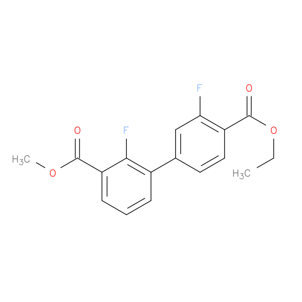 Methyl 3-[4-(ethoxycarbonyl)-3-fluorophenyl]-2-fluorobenzoate