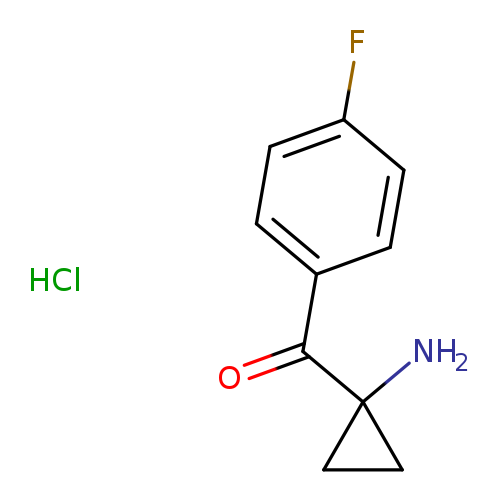 1-(4-Fluorobenzoyl)cyclopropan-1-amine hydrochloride