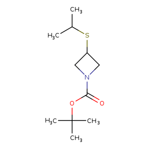 tert-butyl 3-isopropylsulfanylazetidine-1-carboxylate