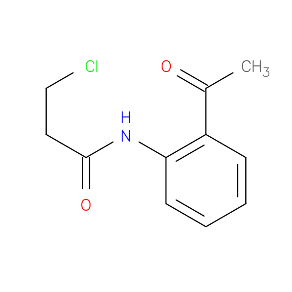 N-(2-Acetylphenyl)-3-chloropropanamide
